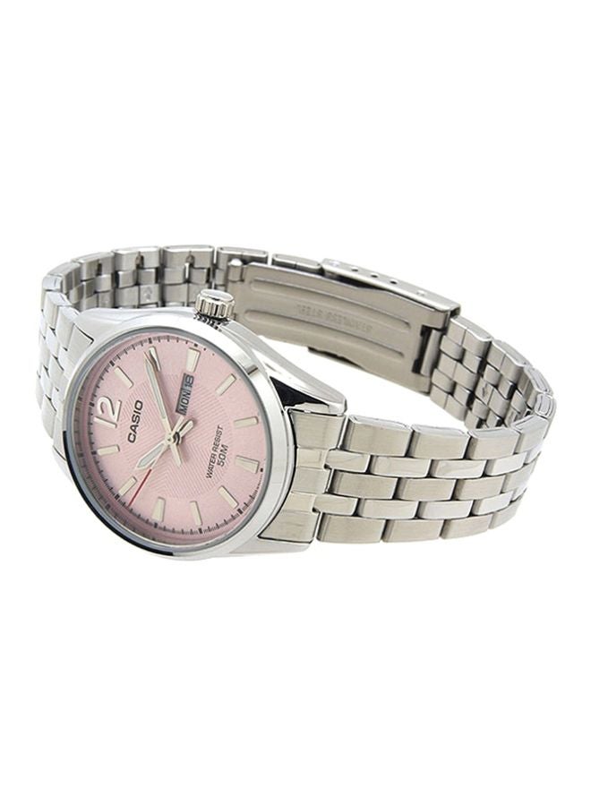 CASIO Women's Water Resistant Analog Watch LTP-1335D-5A - 30 mm - Silver  - Image 4