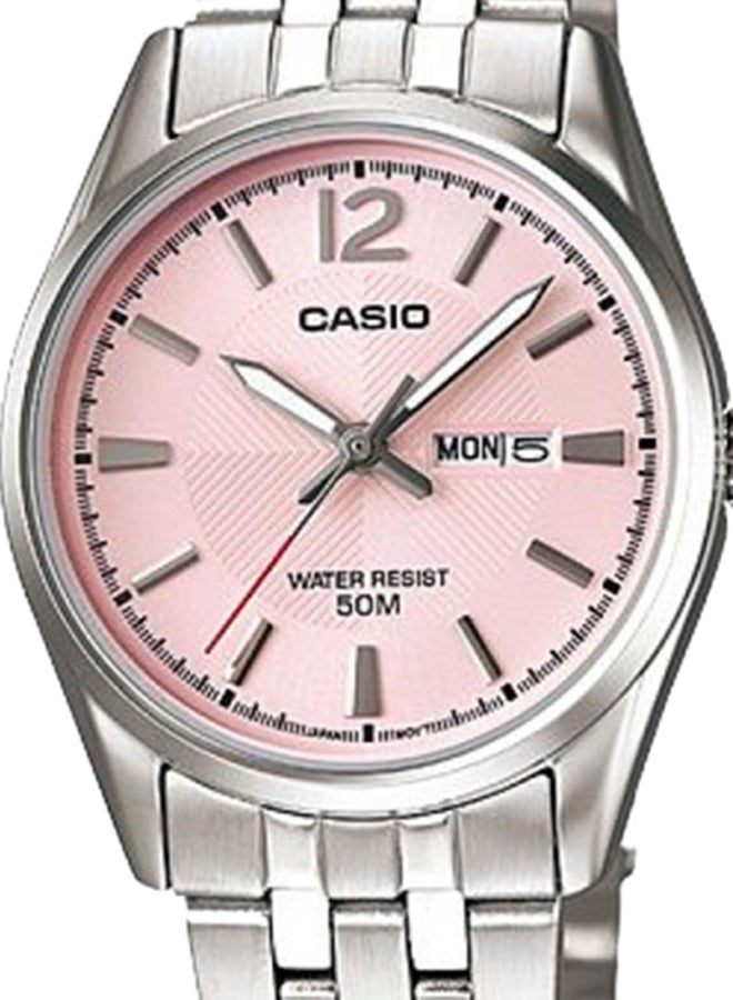 CASIO Women's Water Resistant Analog Watch LTP-1335D-5A - 30 mm - Silver  - Image 5