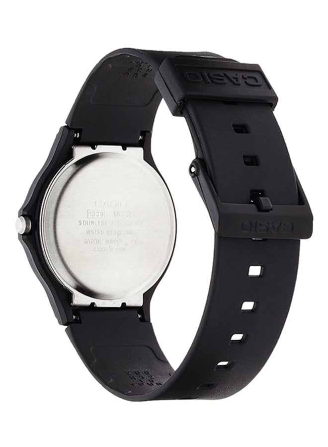CASIO - Women's Water Proof Resin Analog Watch MQ-24-9E - 38 mm - Black - Image 1