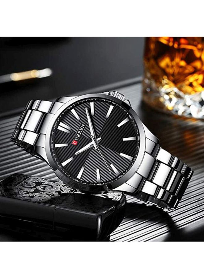 كارين ساعة يد بعقارب مقاومة للماء طراز 8322 للرجال - Image 3