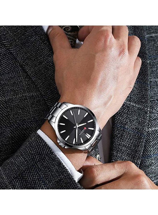 كارين ساعة يد بعقارب مقاومة للماء طراز 8322 للرجال - Image 4