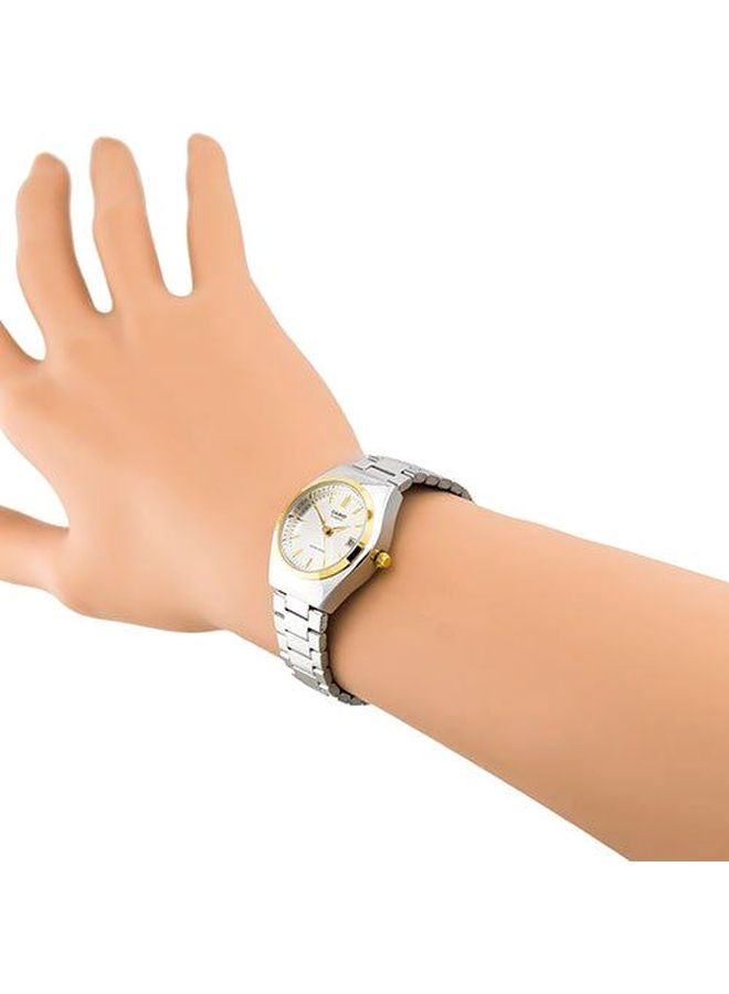 كاسيو ساعة يد إنتايسر بعقارب طراز LTP-1170G-7ARDF - 26 مم - فضي للنساء - Image 4