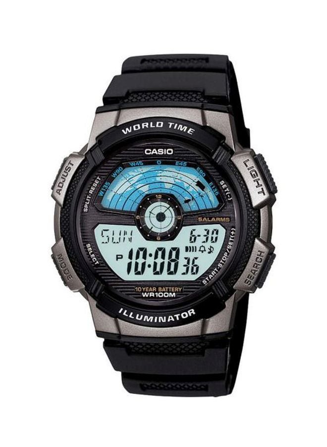 CASIO Men's Water Resistant Digital Watch AE-1100W-1AVDF  - Image 1