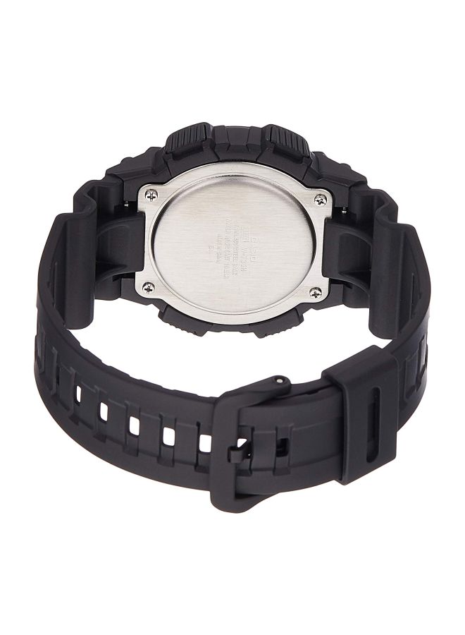 CASIO Men's Water Resistant Digital Watch W-735H-1A2VDF - 47 mm - Black - Image 2