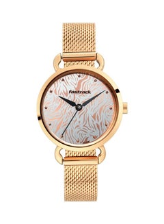 fastrack Women's Animal Print Stainless Steel Watch  Wo 6221WM01  - Image 1