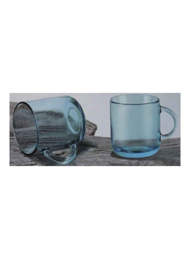 Pasabahce Pasabache Colored Tea Mug Set Of 6 Mug- 245 Ml -Suitable For Hot And Cold Drinks-Turkey Origin Turquoise - Image 2