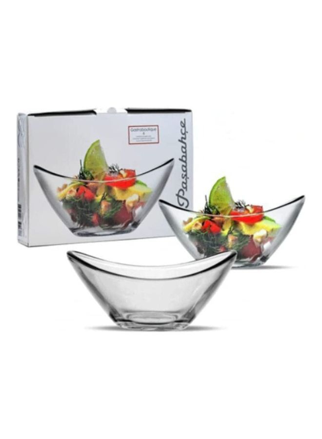 Pasabahce Deep Glass Bowls Set Of 6 Pieces- 143Ml -Turkey Made 143ml - Image 3