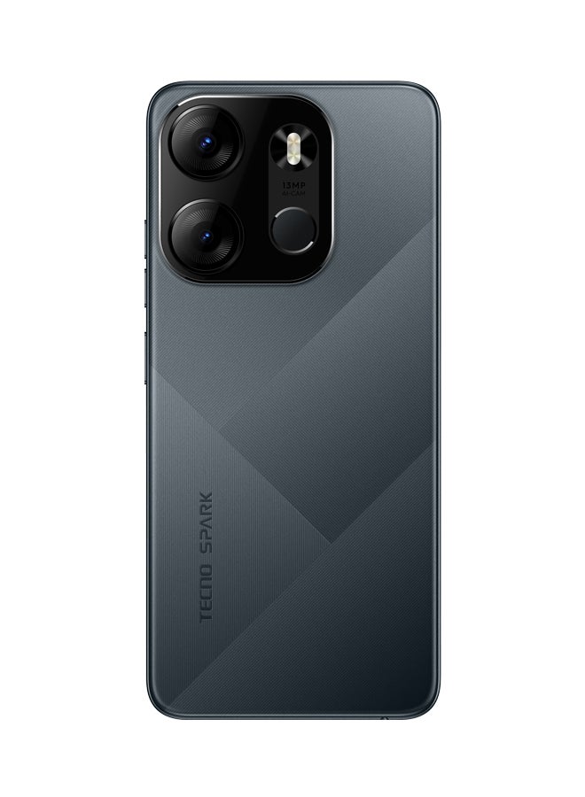 تكنو - هاتف Spark Go 2023 ثنائي الشريحة باللون الأسود وذاكرة الوصول العشوائي (RAM) سعة 4 جيجابايت وذاكرة تخزين داخلية 64 جيجابايت ويدعم تقنية 4G LTE - إصدار الشرق الأوسط - Image 1