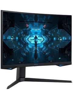 شاشة الألعاب المنحنية Odyssey G7 1000R مقاس 27 بوصة شاشة الألعاب المنحنية Odyssey G7 1000R من Samsung مزودة بتقنية QLED وHDR600 وWQHD ومعدل تحديث 240 هرتز ووقت استجابة 1 مللي ثانية ومتوافقة مع تقنية G-Sync.