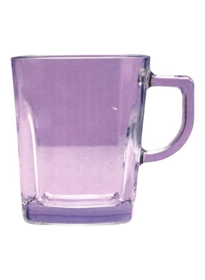 باساباتشي أكواب شاي زجاجية ملونة - بنفسجي - طقم من 6 قطع - صناعة تركية بنفسجي 270 مل شفاف 270ملليلتر - Image 2