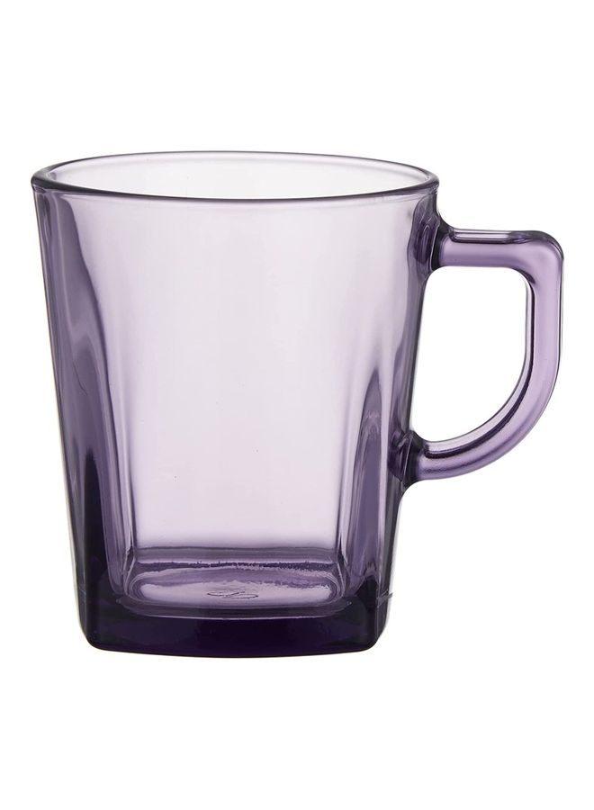 Pasabahce Pasabahce Tea Mug Set Carre -6 Cups- 270 Ml -Turkey Origin Purple  - Image 3