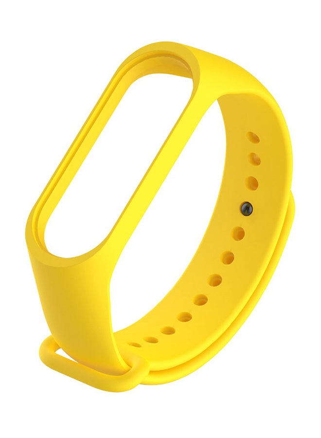 Replacement Band For Xiaomi Mi Band 3 Yellow - Image 1