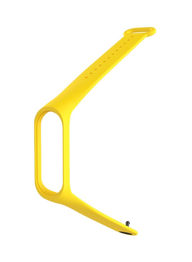 Replacement Band For Xiaomi Mi Band 3 Yellow - Image 3