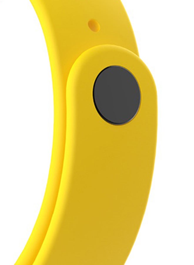 Replacement Band For Xiaomi Mi Band 3 Yellow - Image 4