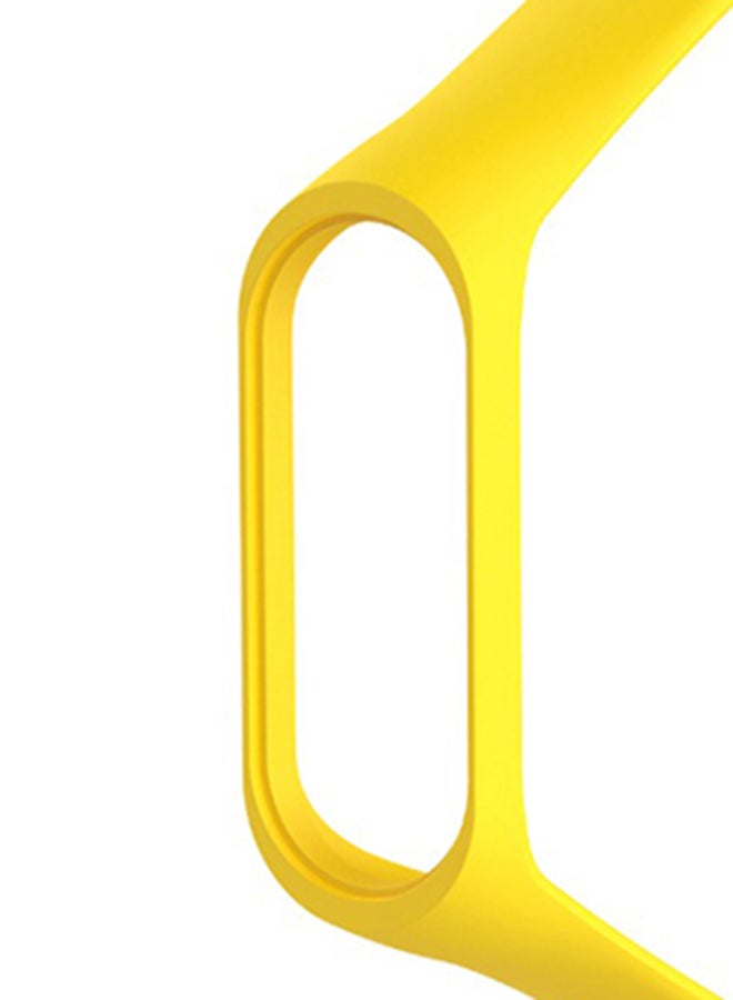 Replacement Band For Xiaomi Mi Band 3 Yellow - Image 5