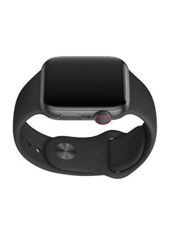 porodo Silicone Wrist Band For Apple Watch Black  - Image 3