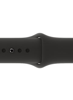 porodo Silicone Wrist Band For Apple Watch Black  - Image 4