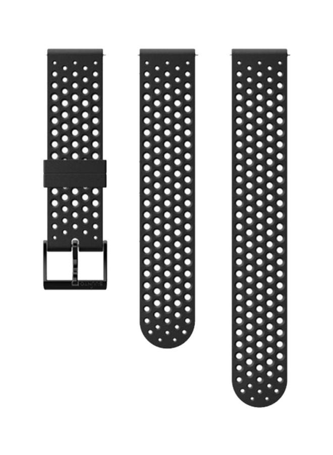 Suunto 20 ATH1 Silicone Strap Black - Image 1