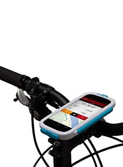 رنتاستيك غطاء لهواتف أيفون 4/4s/5/5s للتثبيت على الدراجة أبيض/أزرق  - Image 2