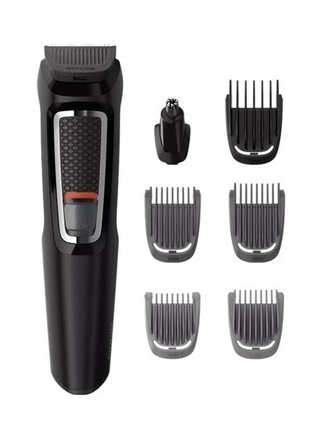 Philips 7-In-1 All-In-One Trimmer MG3720 Series 3000 Grooming Kit Black 