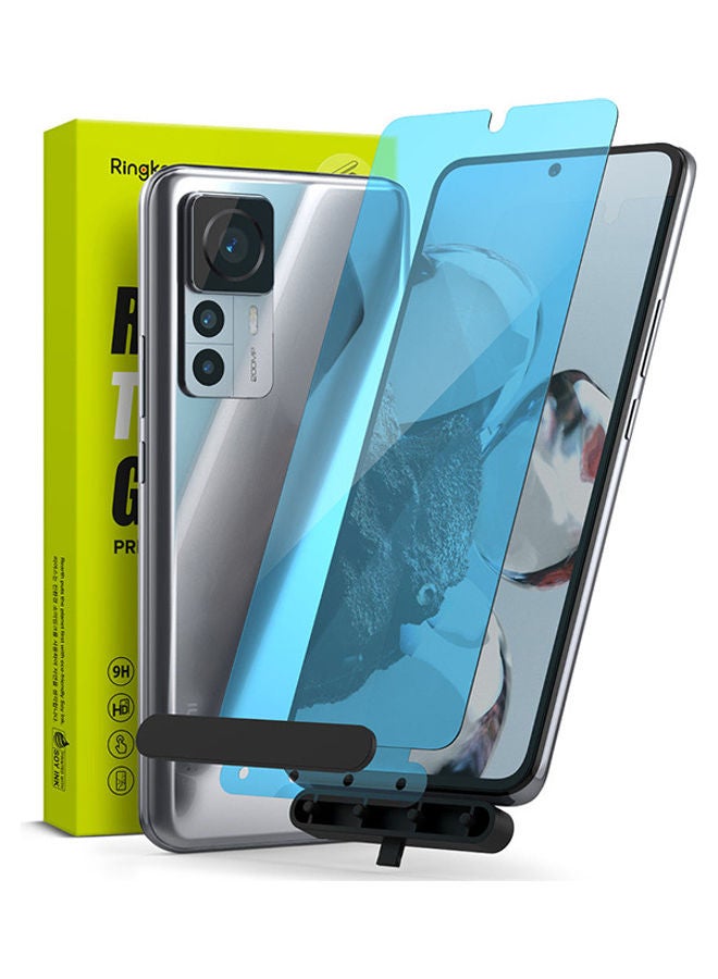 Ringke Full Cover Screen Protector Compatible With Xiaomi 12T/Xiaomi 12T Pro Tempered Glass Film Clear - Image 1