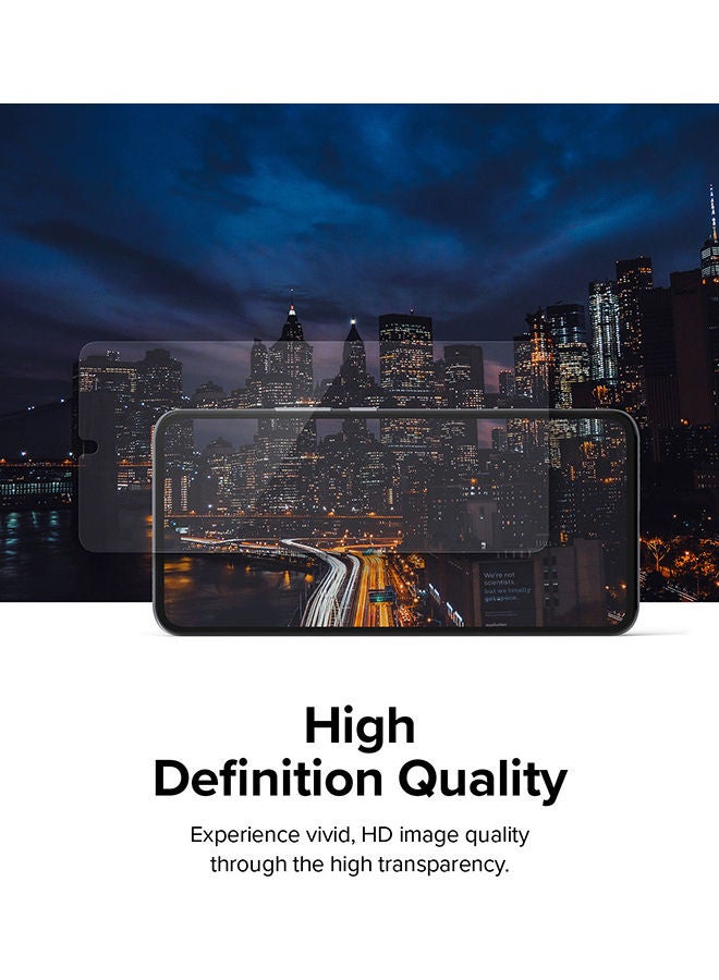 Ringke Full Cover Screen Protector Compatible With Xiaomi 12T/Xiaomi 12T Pro Tempered Glass Film Clear - Image 4