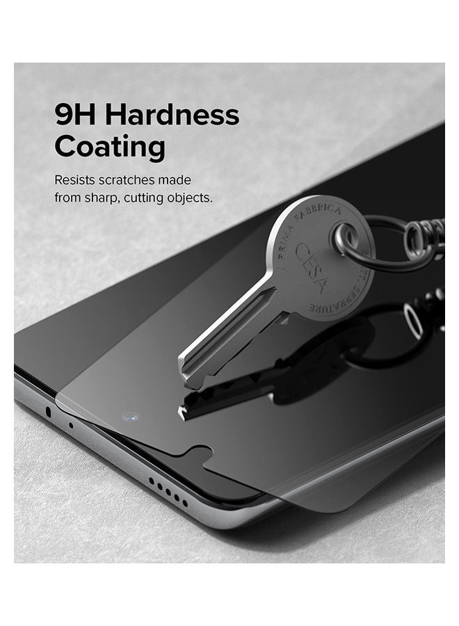 Ringke Full Cover Screen Protector Compatible With Xiaomi 12T/Xiaomi 12T Pro Tempered Glass Film Clear - Image 5