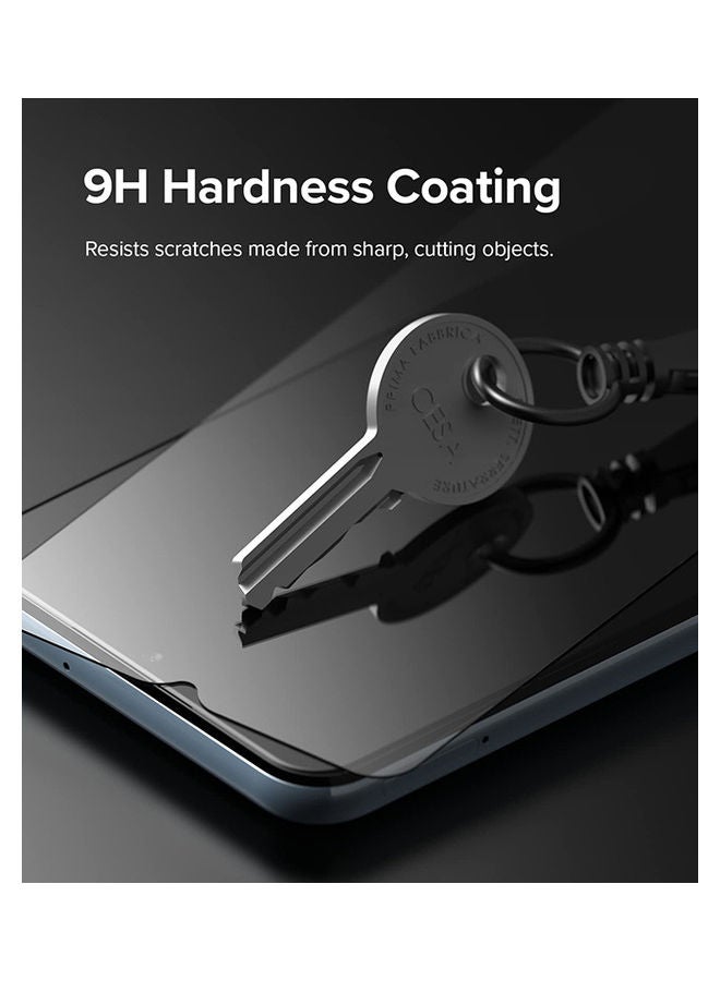 Ringke Tempered Glass Screen Protector 2 Pack Premium Glass Film 9H Hardness Anti-Scratch For Samsung Galaxy A13 (5G / 4G LTE) (1+1) Clear - Image 5