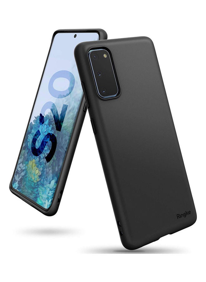 Ringke Air-S Compatible With Galaxy S20 Case Lightweight Premium TPU Shockproof Matte Slim Soft Flexible Thin Protective Phone Cover Black - Image 1