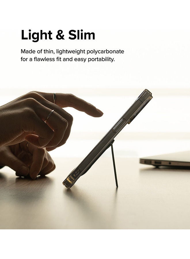 Ringke Outstanding Mini Stand Horizontal And Vertical Kickstand, Adjustable Universal Multi-Angle Cradle Grip White - Image 2