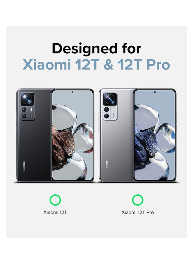 Ringke - Fusion-X Compatible With Xiaomi 12T/12T Pro Case Double Layer PC And Shockproof TPU Cover Black - Image 1