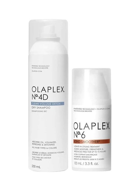 No 4D Dry Shampoo 250ml And No 6 Bond Smother 100ml Bundles 350ml