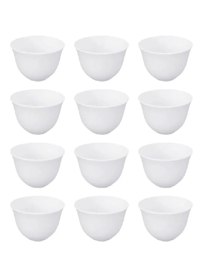 دوف طقم فناجين قهوة من12 قطعة أبيض 110ملليلتر - Image 1