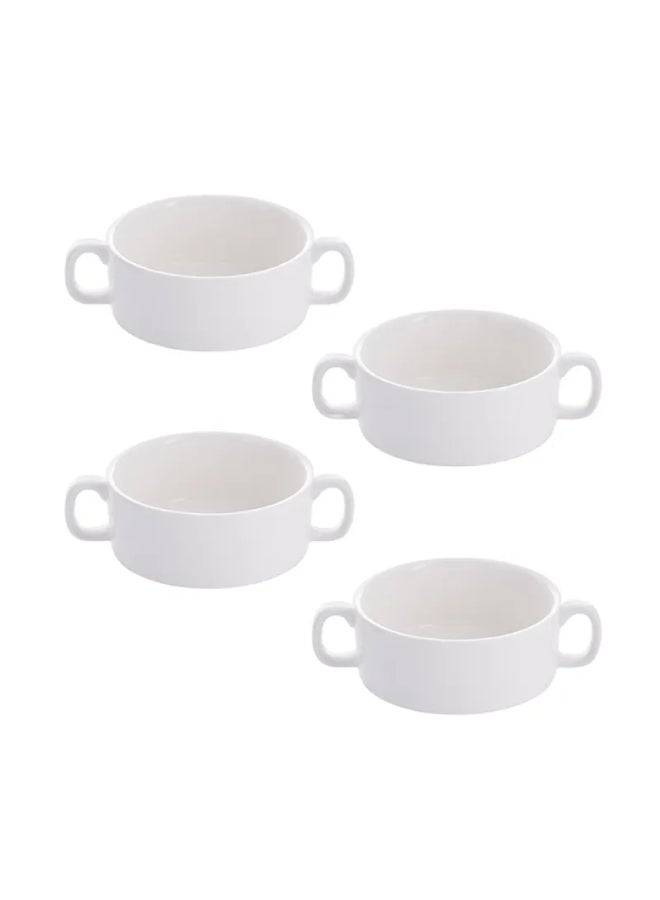 4-Piece Soup Bowls White 19.2x10.2x6.5cm - v1681036386/N45029939A_1