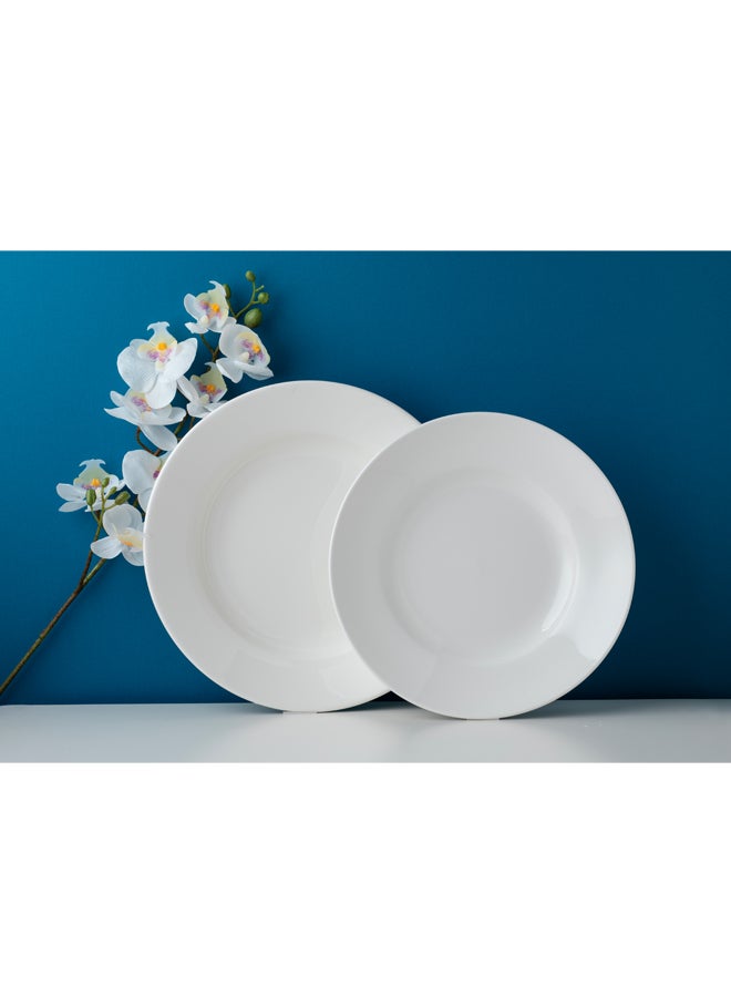 Dove - 4-Piece Dinner Plates White 4x12inch - Image 1