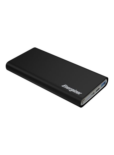 10000 mAh Ultimate Fast Charging Power Bank, Power Delivery For iPhones, 22.5W Smart USB For Android Devices, Dual Outputs - Type-C And USB-A And Dual Inputs- Type-C And MicroUSB Black