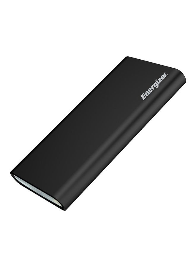 10000 mAh Ultimate Fast Charging Power Bank, Power Delivery For iPhones, 22.5W Smart USB For Android Devices, Dual Outputs - Type-C And USB-A And Dual Inputs- Type-C And MicroUSB Black