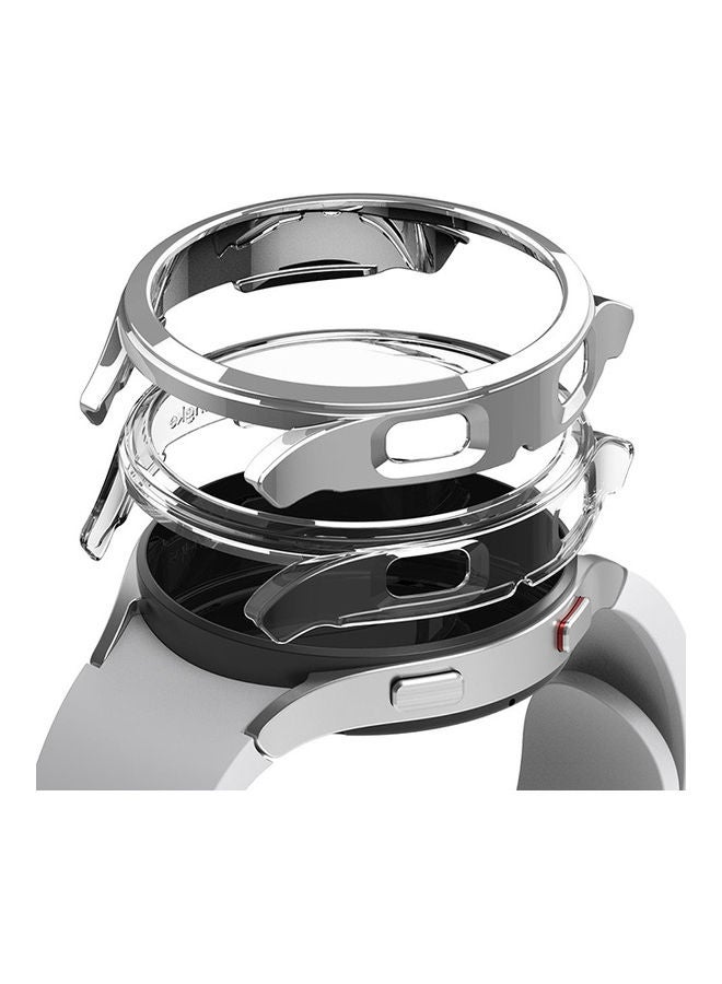 رينجك حافظة رفيعة متوافقة مع ساعة جالكسي ووتش 4 44 مم 2 حزمة تغطية شاملة واقية من الصدمات - Image 1