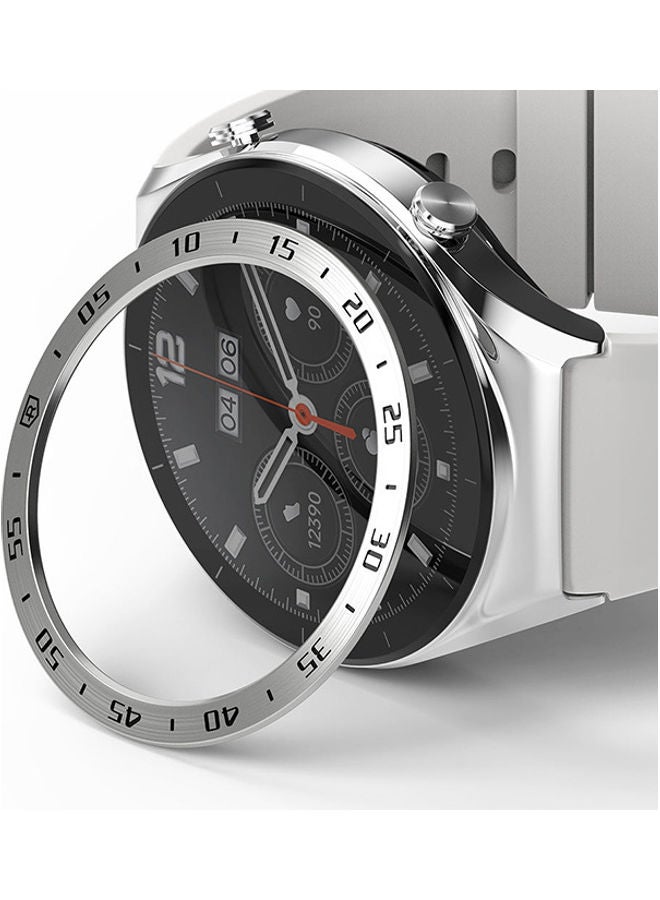 رينجك مجموعة تصميم الإطار والزجاج متوافقة مع إطار لاصق Xiaomi Watch S1 وغطاء حلقي مضاد للخدش وحماية من الفولاذ المقاوم للصدأ - Image 1