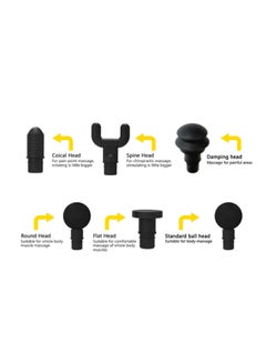 Generic Deep Tissue Portable Massage Gun Set With Bag  - Image 3