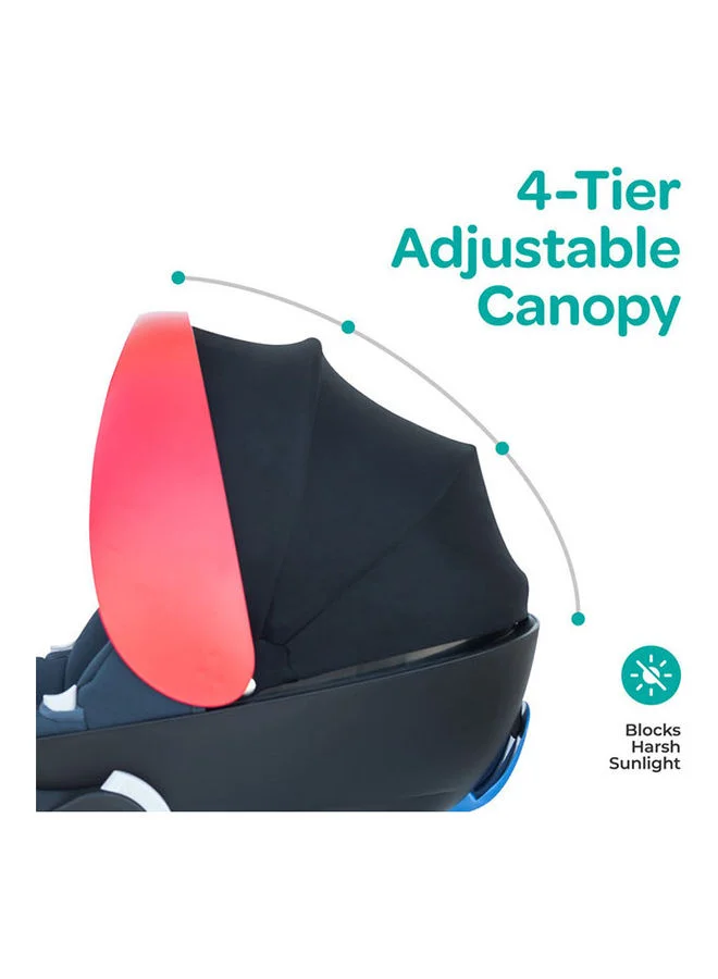 Moon Bibo Max Baby Carrier Car seat With Maximum Comfort And Superior Protection - Blue