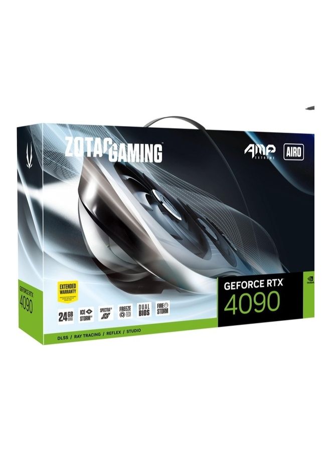 ZOTAC Geforce Graphic Card Rtx 4090 Amp Extreme Airo Zt-D40900B-10P Black - Image 1