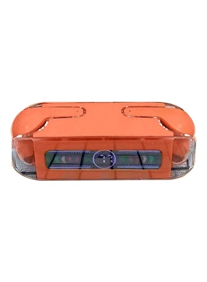 MARGOUN Max Wireless Bluetooth Headphones Headset LED Power Playing Time Display Stereo Earphone Orange  - Image 2