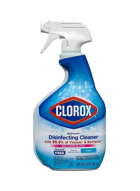 Disinfecting Bathroom Cleaner Clear 887ml