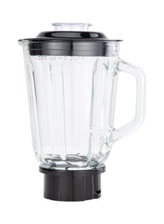 GEEPAS Stainless Steel Blender, Powerful Motor and Sharp Blade Transparent Glass Jars with Stainless Steel Blades 1.5 L Jar and Grinder Attachment 1500 ml 600 W GSB44076UK Black and Silver  - Image 5