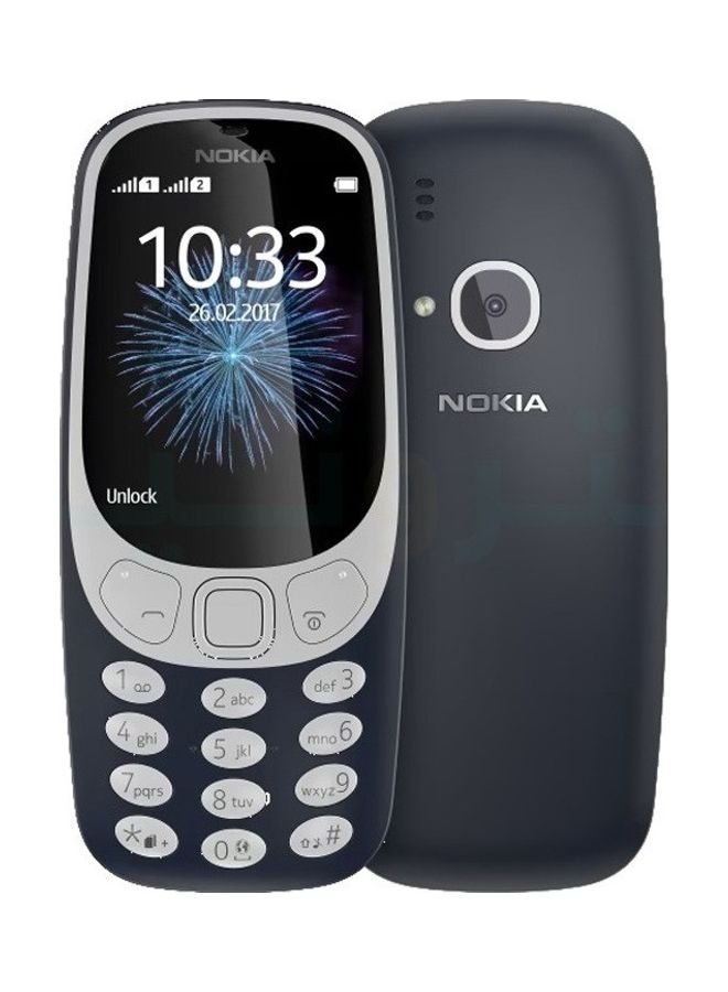 NOKIA - 3310 4G Mobile Phone Dark Blue - Image 1