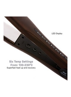 JOY Titanium Hair Straightener Brown  - Image 3