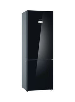 Serie 6 Freestanding Fridge with Freezer at Bottom Glass Door 435 Litres KGN49LB30U Black - v1681194812/N53400082A_1