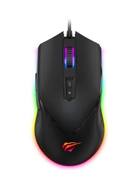 Havit HAVIT GAMENOTE MS814 RGB Backlit Programmable Gaming Mouse – 7 Buttons