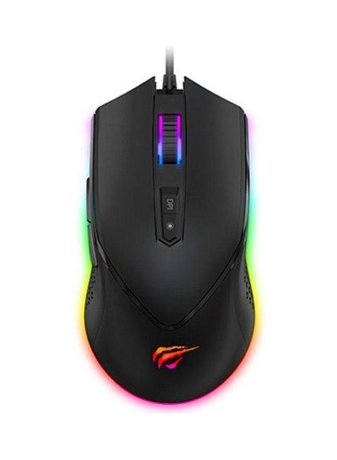 Havit HAVIT GAMENOTE MS814 RGB Backlit Programmable Gaming Mouse – 7 Buttons